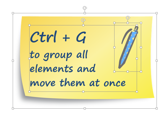 group objects PowerPoint