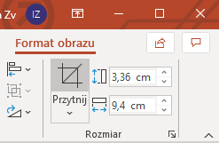 przycinanie obrazu w PowerPoint