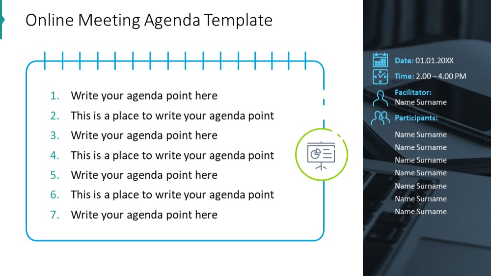 PowerPoint template agenda