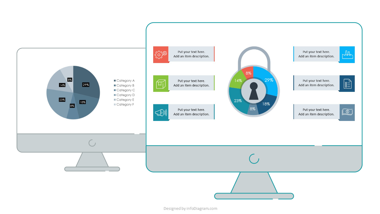 How to make a Creative Pie Chart in PowerPoint