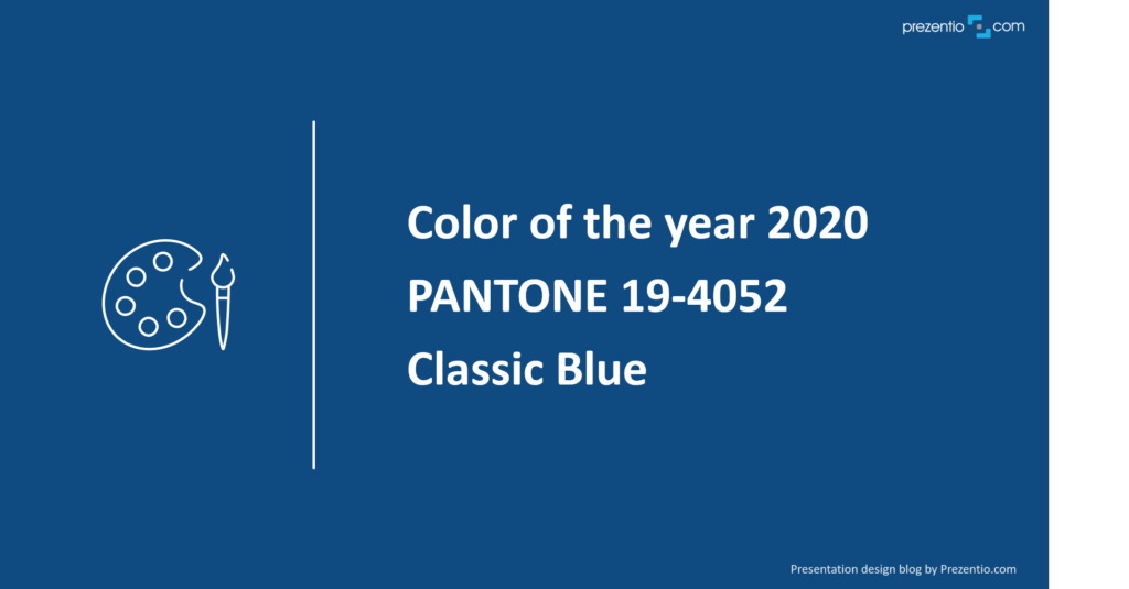 color of the year 2020 slide ppt prezentio