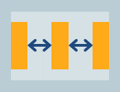 Alignment and distribution on the slide