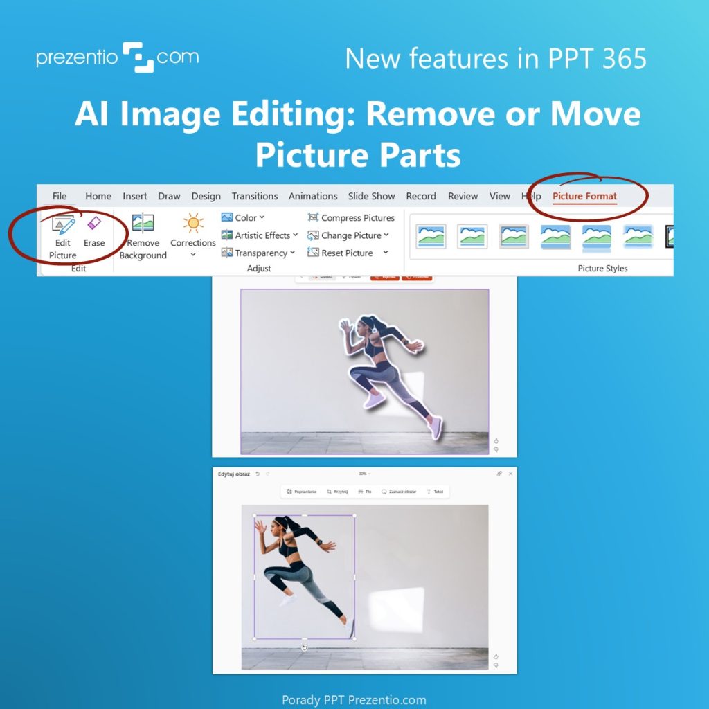 powerpoint 2026 new feature AI picture editing in MS Office 365