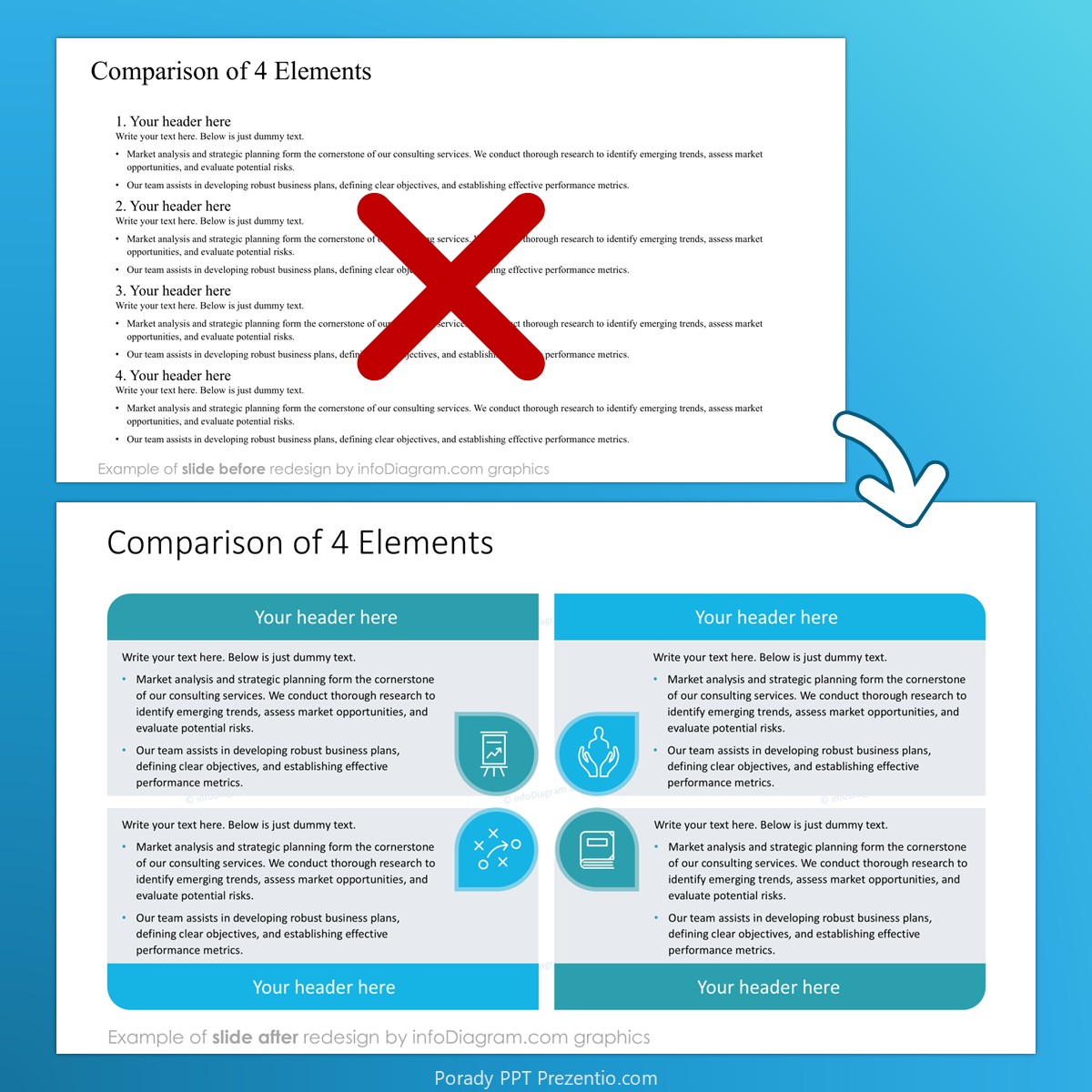 before_after_matrix_dense_slidedoc_infodiagram_prezentio